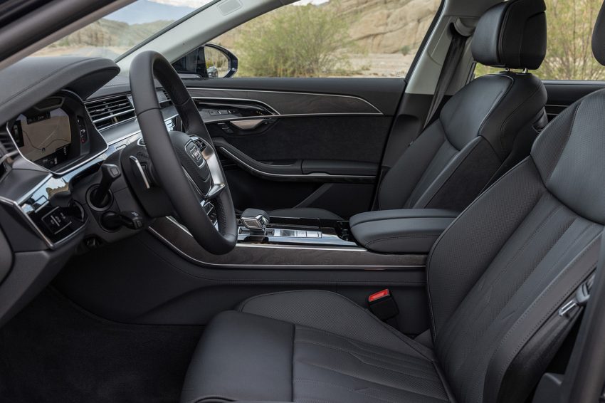 2022 Audi A8 L - US version - Interior, Front Seats Wallpaper 850x566 #71