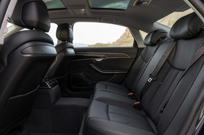 2022 Audi A8 L - US version - Interior, Rear Seats Wallpaper 850x566 #75