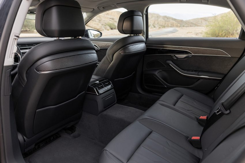 2022 Audi A8 L - US version - Interior, Rear Seats Wallpaper 850x567 #74