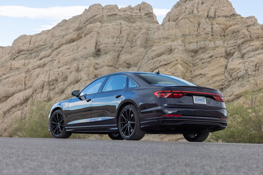 2022 Audi A8 L - US version - Rear Three-Quarter Wallpaper 850x567 #31