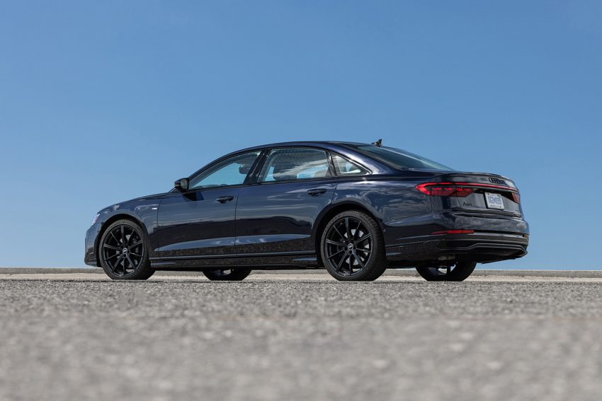 2022 Audi A8 L - US version - Rear Three-Quarter Wallpaper 850x567 #26