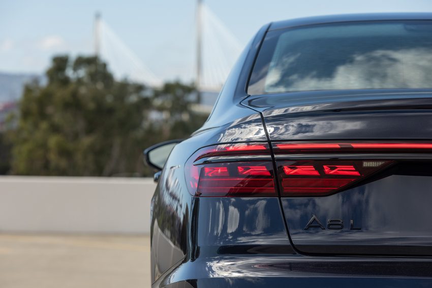 2022 Audi A8 L - US version - Tail Light Wallpaper 850x567 #45