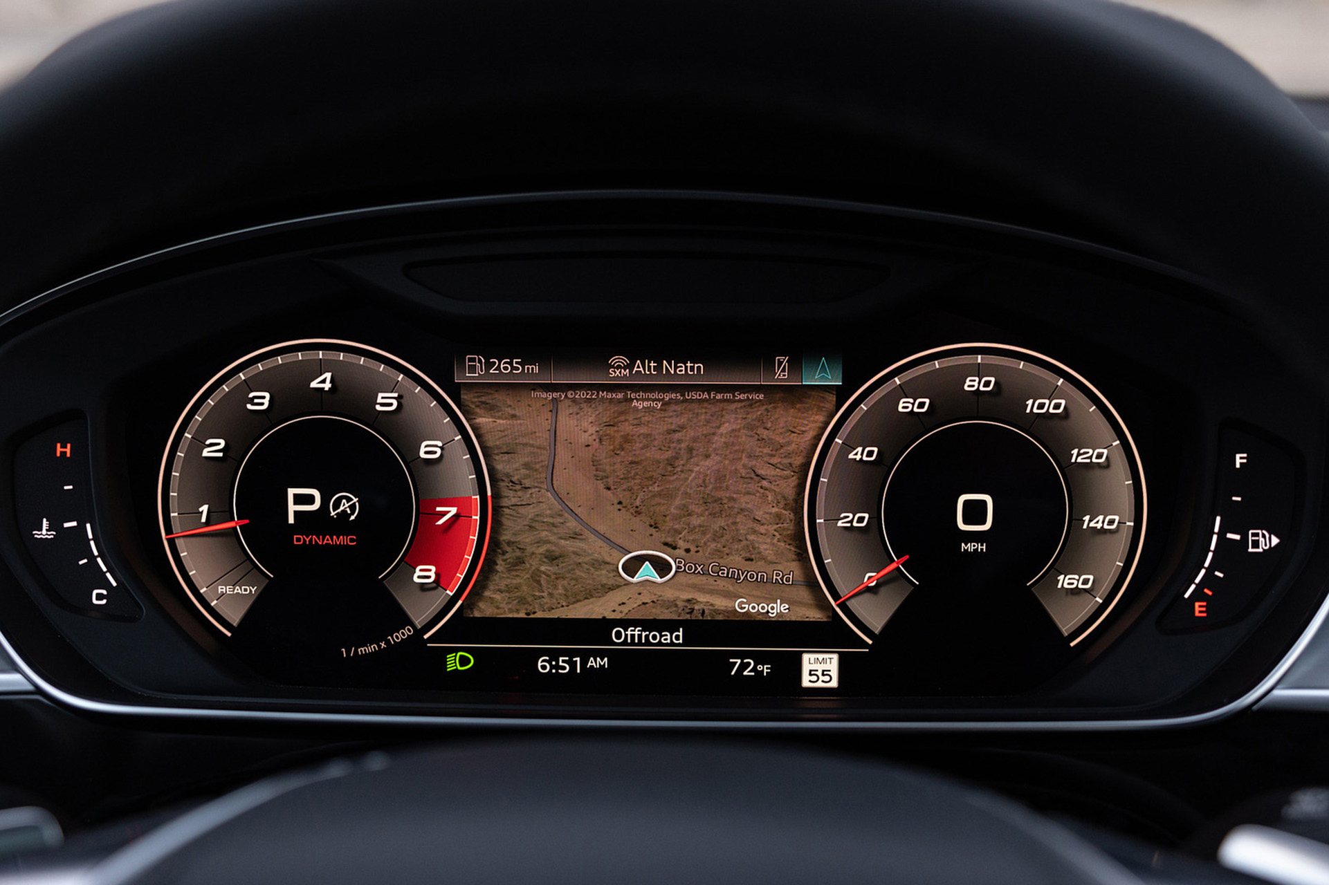 Download 2022 Audi S8 - US version - Digital Instrument Cluster HD Wallpaper 1921x1280 #62