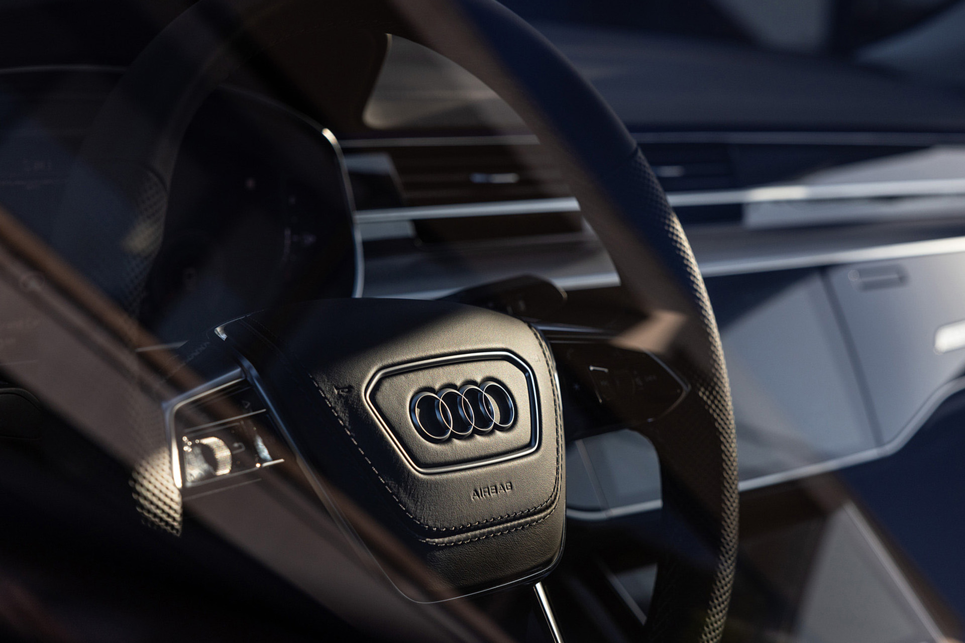 Download 2022 Audi S8 - US version - Interior, Detail HD Wallpaper 1921x1280 #63