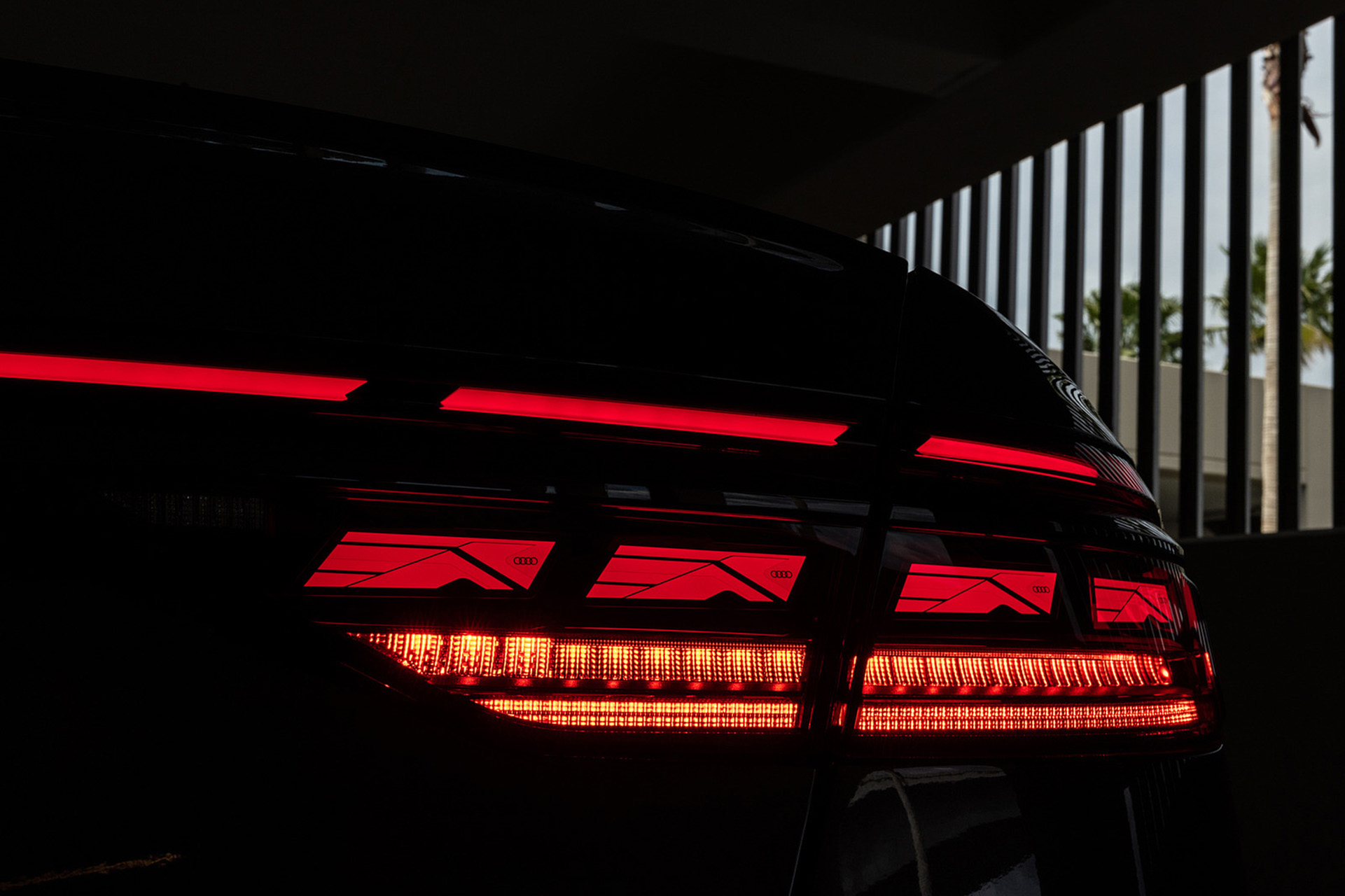 Download 2022 Audi S8 - US version - Tail Light HD Wallpaper 1921x1280 #54
