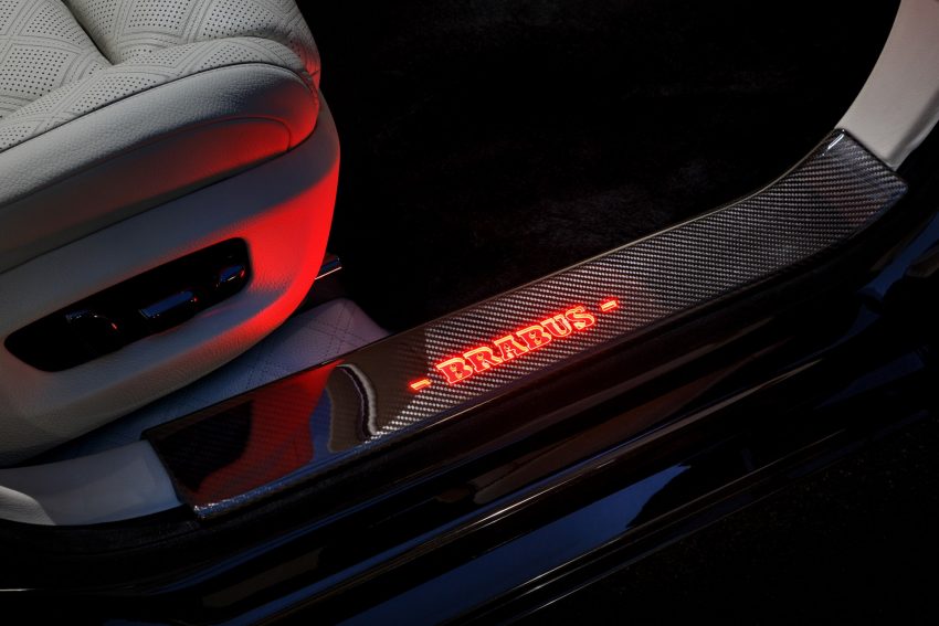 2022 Brabus 700 based on Rolls-Royce Ghost Extended - Door Sill Wallpaper 850x567 #64