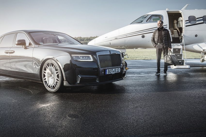 2022 Brabus 700 based on Rolls-Royce Ghost Extended - Front Three-Quarter Wallpaper 850x567 #13
