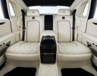 2022 Brabus 700 based on Rolls-Royce Ghost Extended - Interior, Rear Seats Wallpaper 190x150