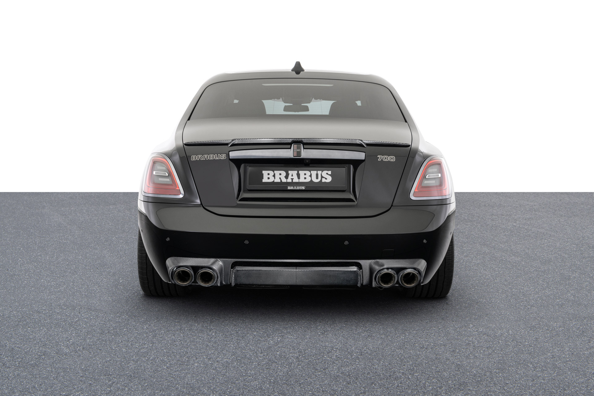 Download 2022 Brabus 700 based on Rolls-Royce Ghost Extended - Rear HD Wallpaper 1920x1280 #26