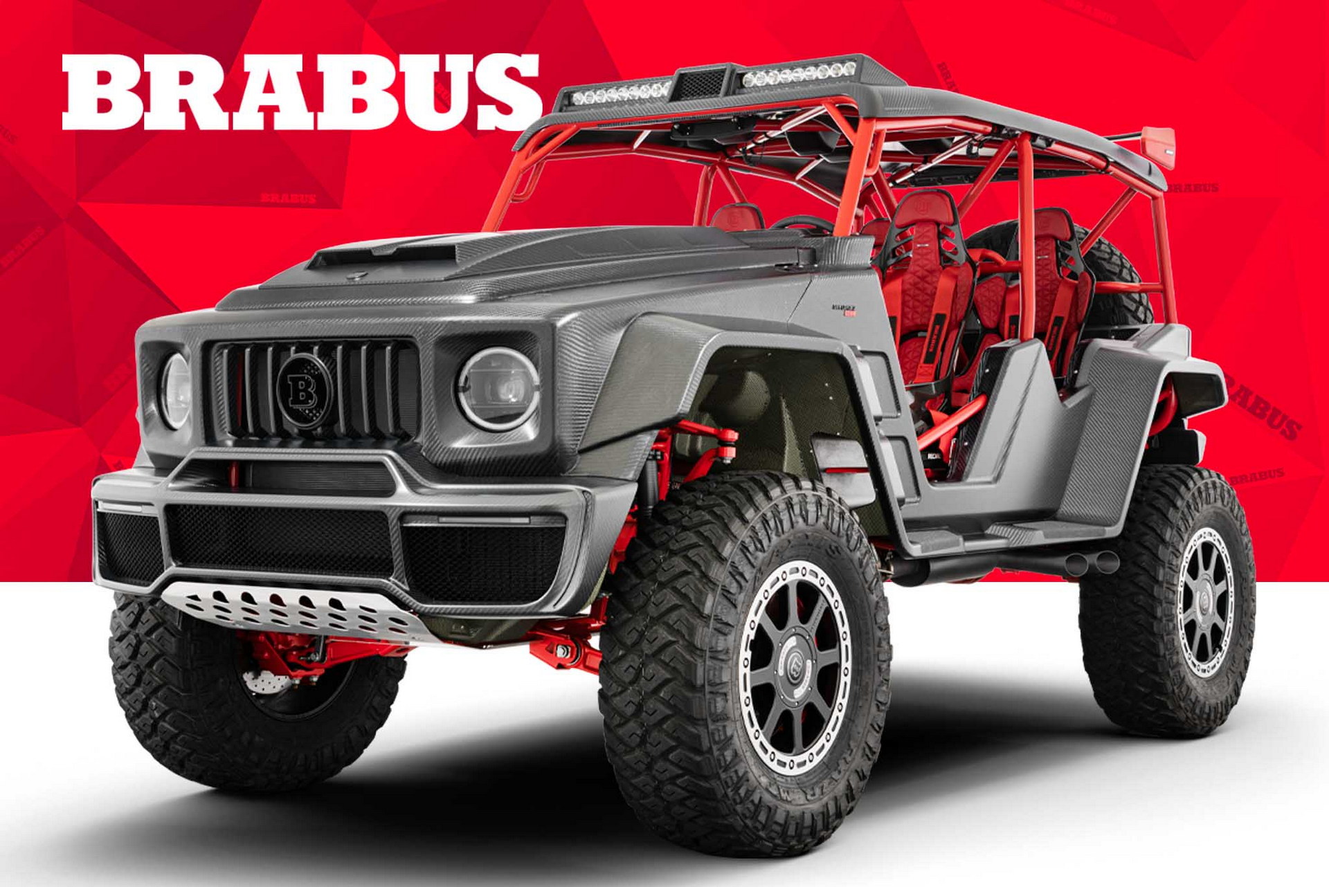 Download 2022 Brabus 900 Crawler - Front Three-Quarter HD Wallpaper 1920x1282 #127