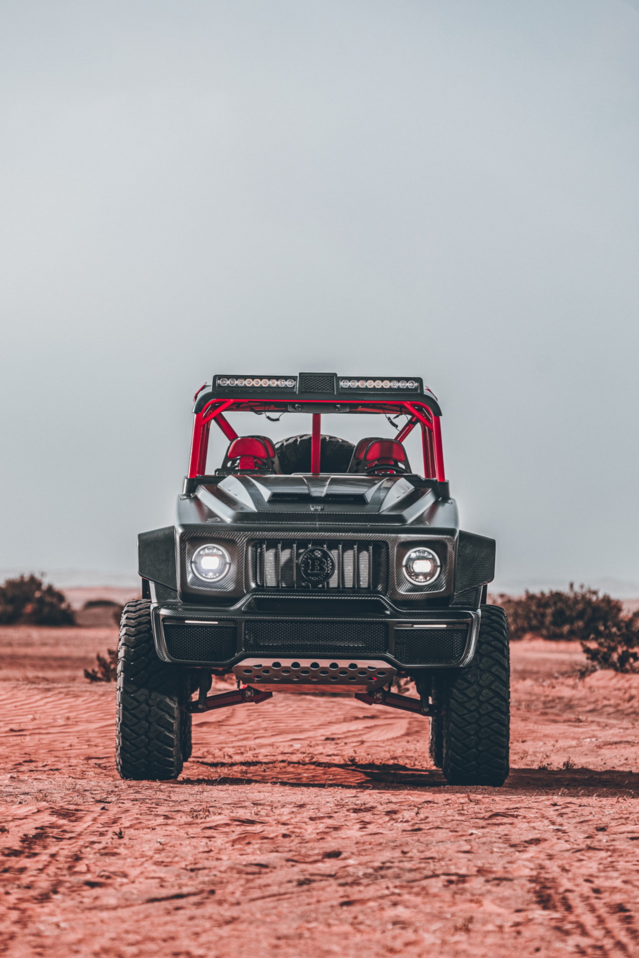 Download 2022 Brabus 900 Crawler - Front HD Phone Wallpaper 1280x1920 #35