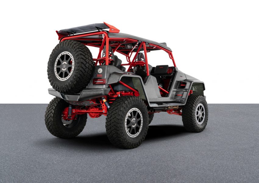2022 Brabus 900 Crawler - Rear Three-Quarter Wallpaper 850x602 #124