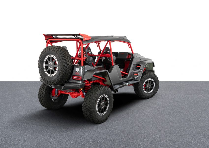 2022 Brabus 900 Crawler - Rear Three-Quarter Wallpaper 850x602 #125