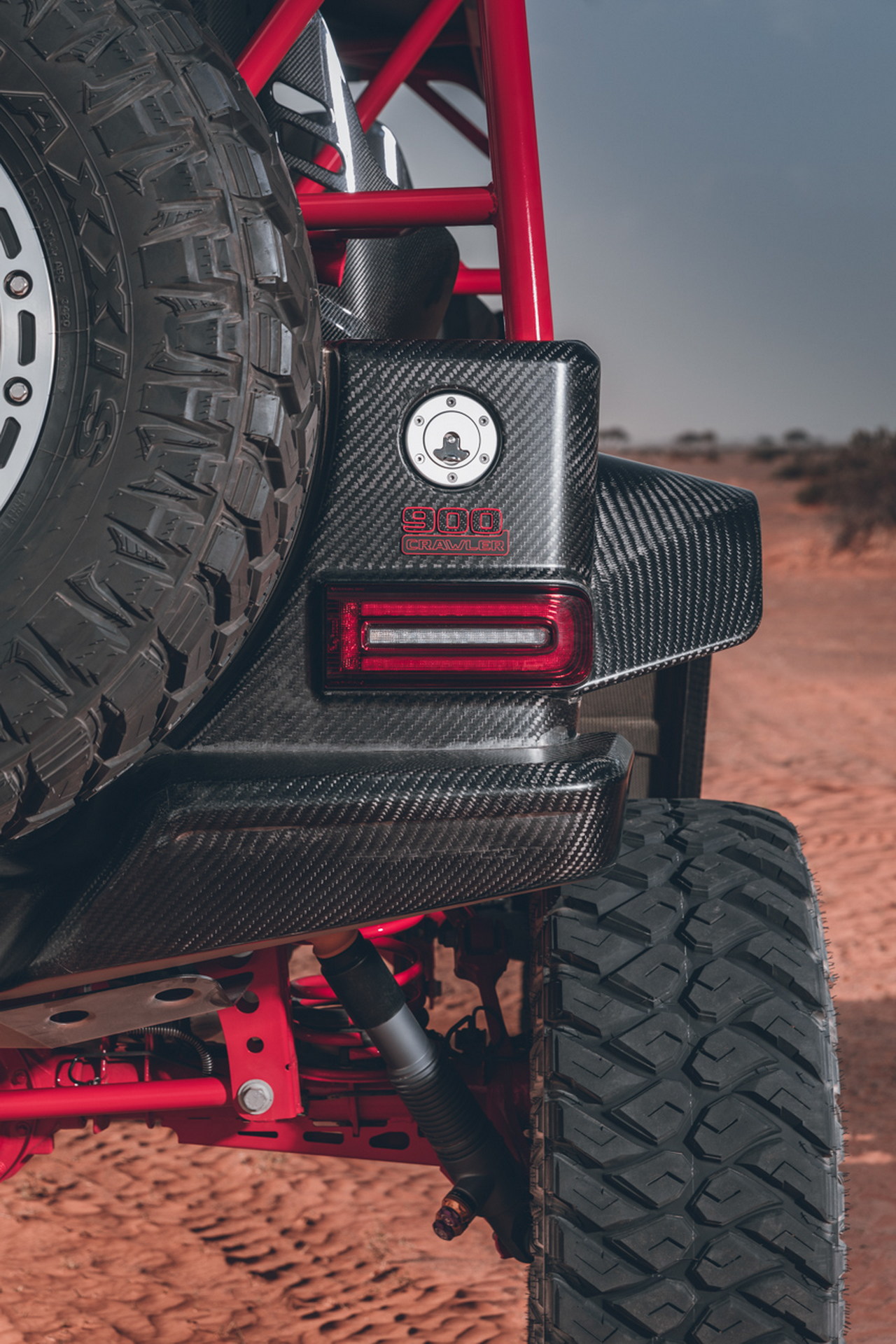 Download 2022 Brabus 900 Crawler - Tail Light HD Phone Wallpaper 1280x1920 #91