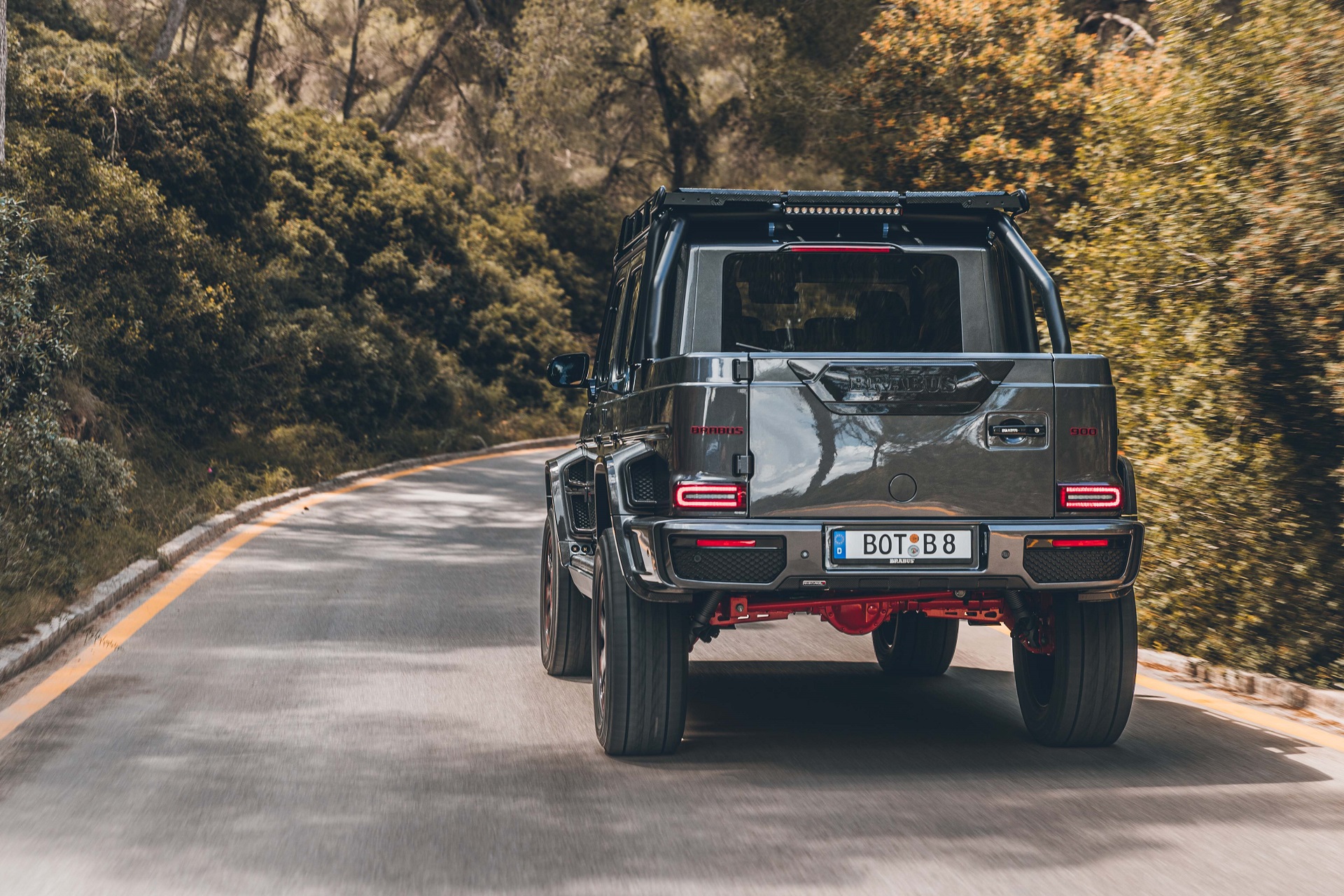 Download 2022 Brabus 900 XLP One of Ten - Rear HD Wallpaper 1920x1280 #10