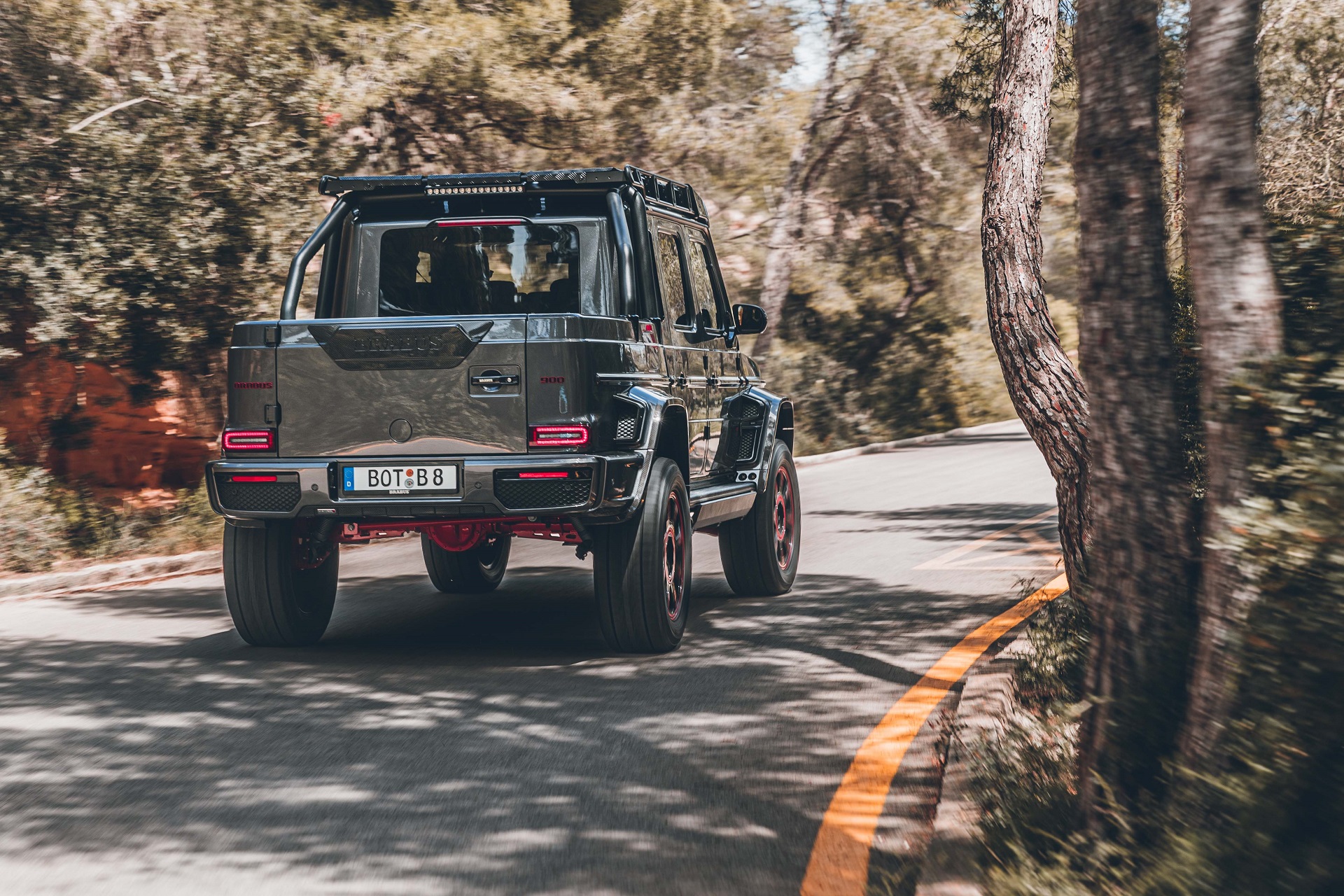 Download 2022 Brabus 900 XLP One of Ten - Rear HD Wallpaper 1920x1280 #11