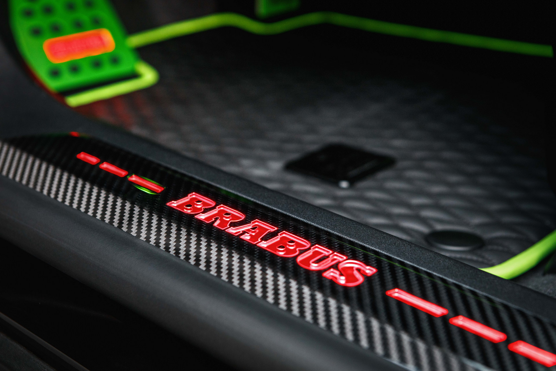 Download 2022 Brabus Porsche Taycan Turbo S - Door Sill HD Wallpaper 1920x1280 #48