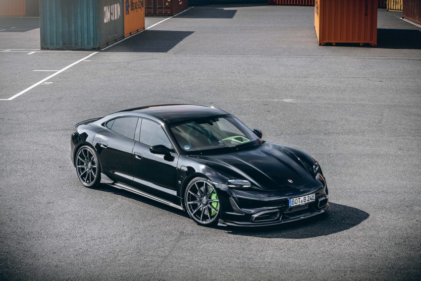 2022 Brabus Porsche Taycan Turbo S - Front Three-Quarter Wallpaper 850x567 #1