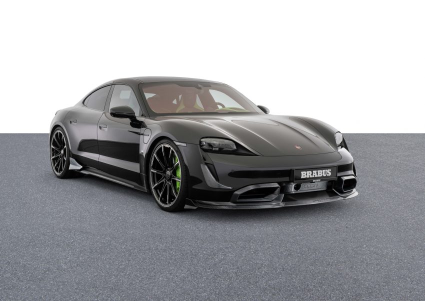 2022 Brabus Porsche Taycan Turbo S - Front Three-Quarter Wallpaper 850x602 #31