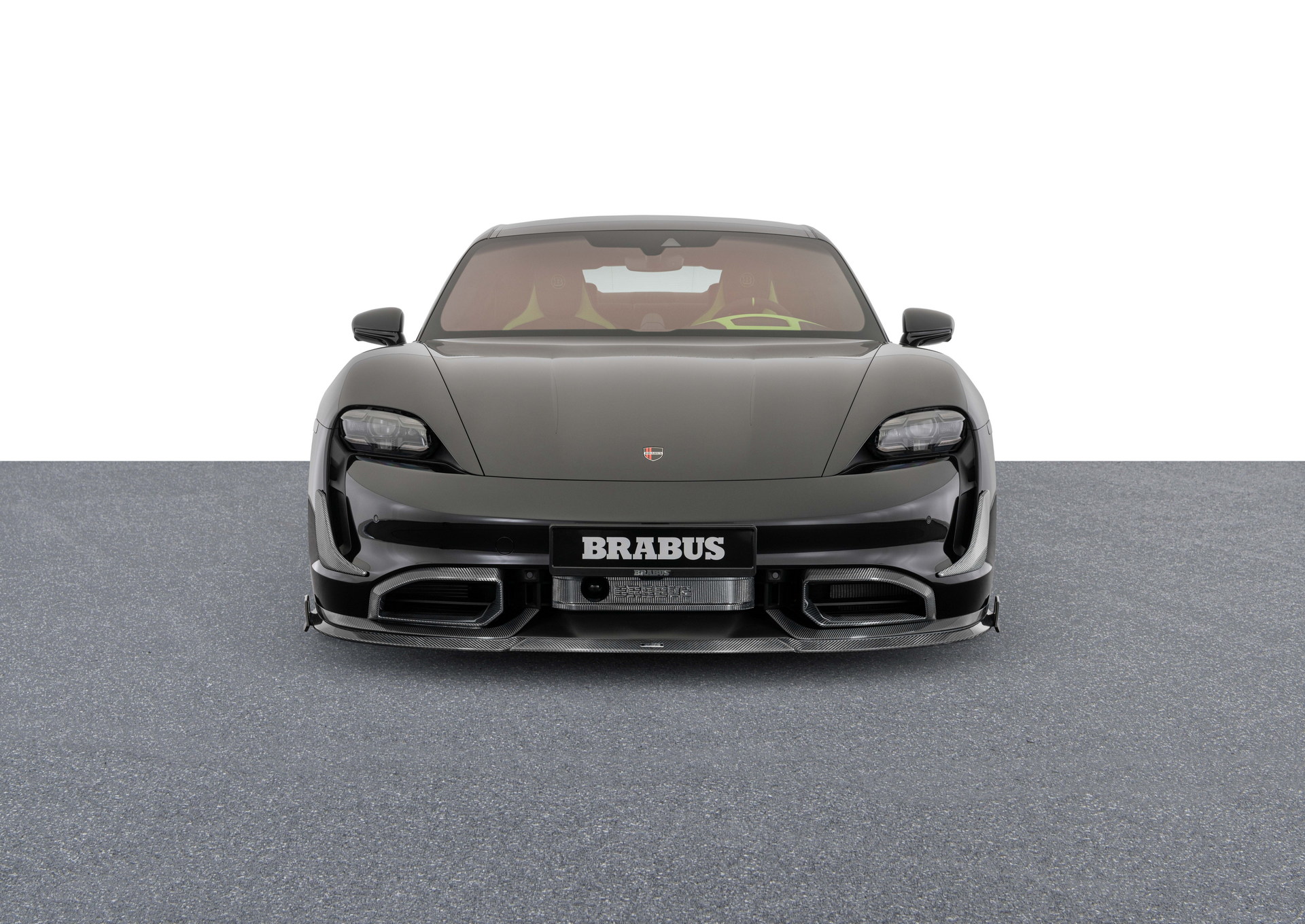 Download 2022 Brabus Porsche Taycan Turbo S - Front HD Wallpaper 1920x1360 #32