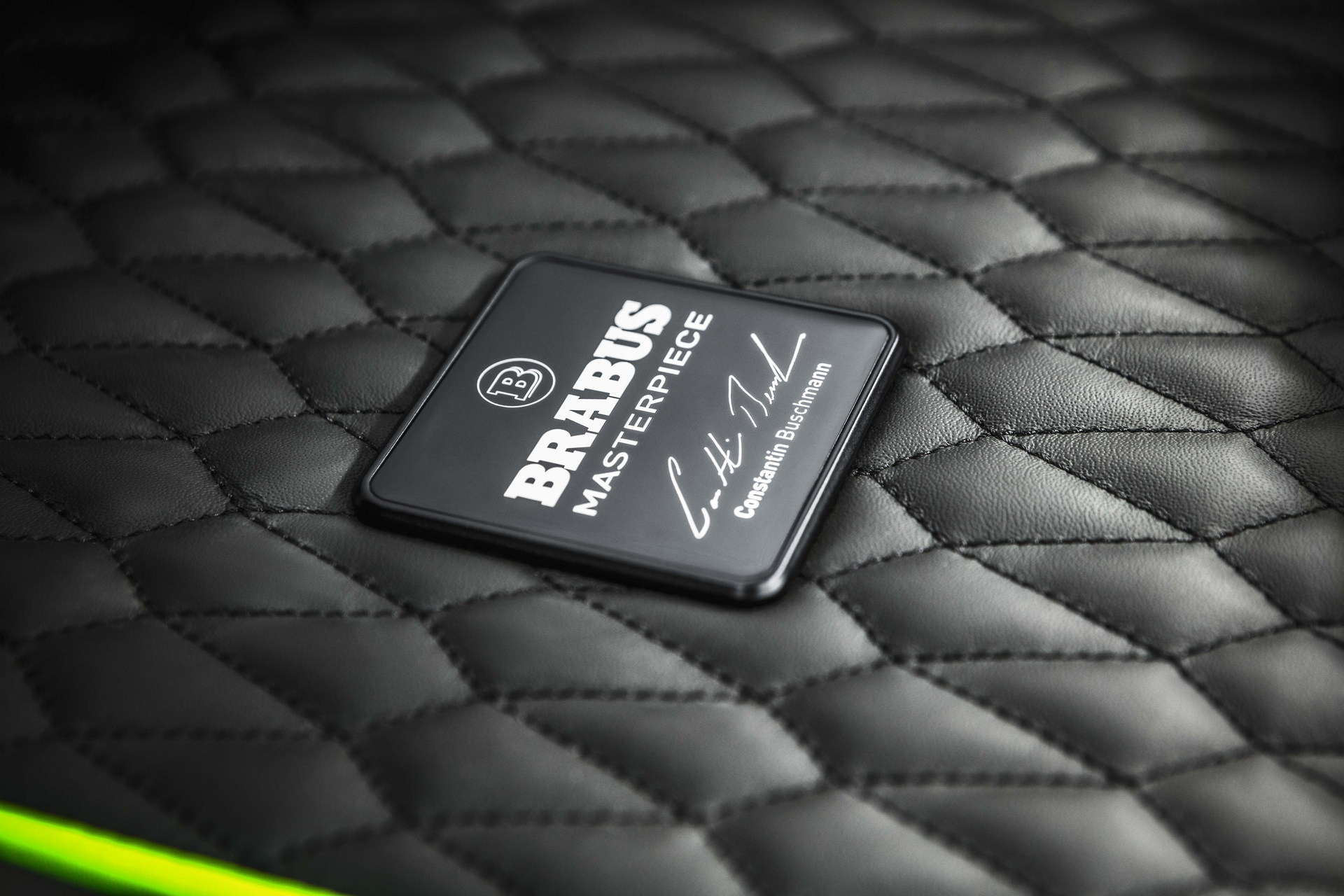 Download 2022 Brabus Porsche Taycan Turbo S - Interior, Detail HD Wallpaper 1920x1280 #92