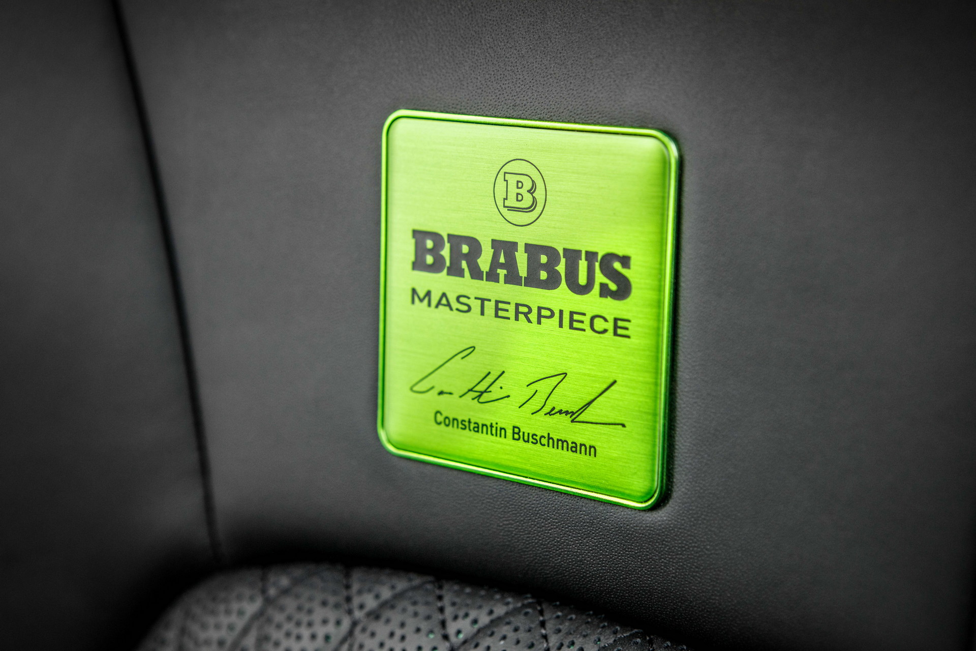 Download 2022 Brabus Porsche Taycan Turbo S - Interior, Detail HD Wallpaper 1920x1280 #76
