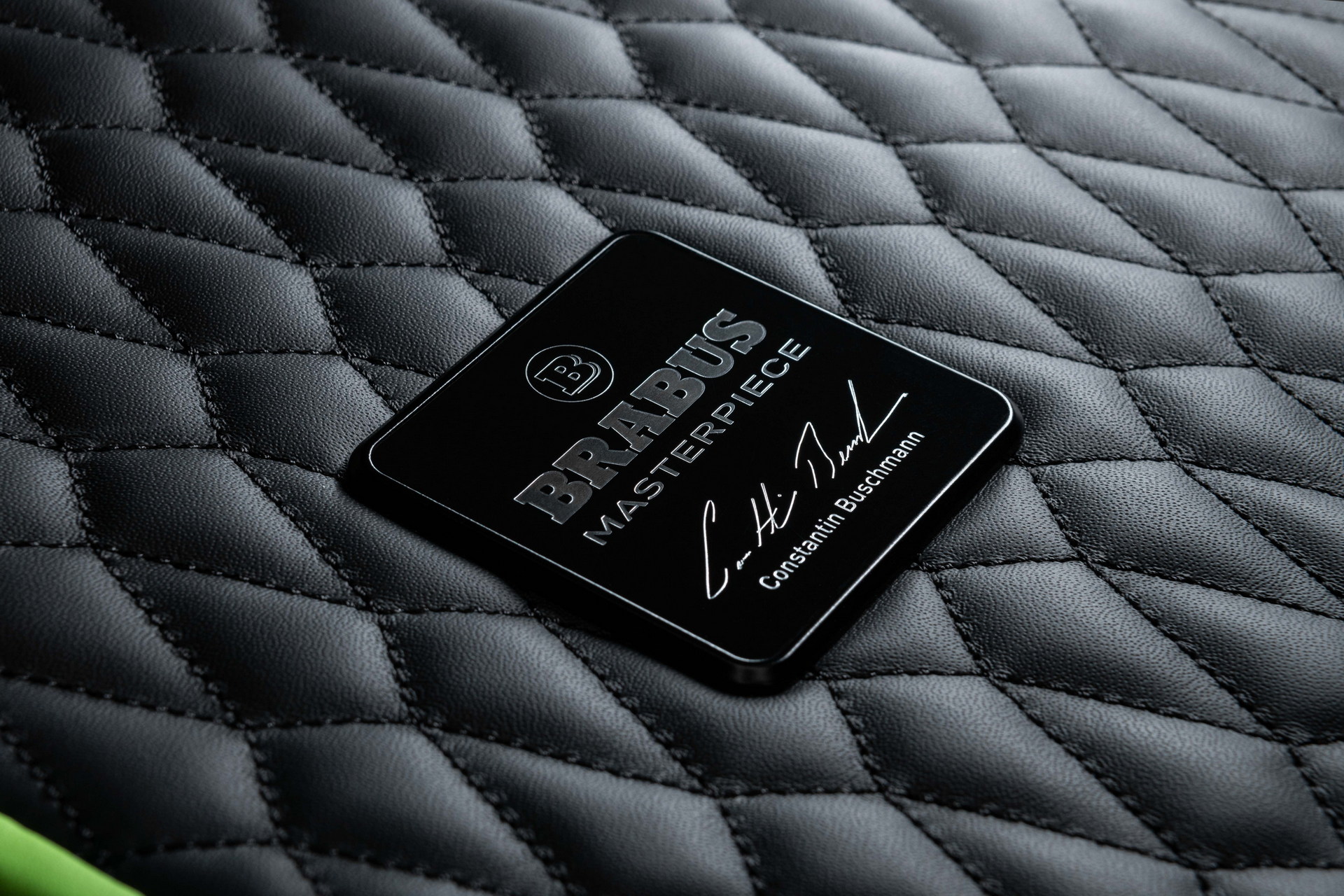 Download 2022 Brabus Porsche Taycan Turbo S - Interior, Detail HD Wallpaper 1920x1280 #96