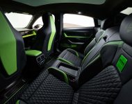 2022 Brabus Porsche Taycan Turbo S - Interior, Rear Seats Wallpaper 190x150