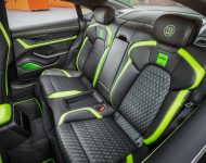 2022 Brabus Porsche Taycan Turbo S - Interior, Rear Seats Wallpaper 190x150