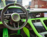 2022 Brabus Porsche Taycan Turbo S - Interior, Steering Wheel Wallpaper 190x150