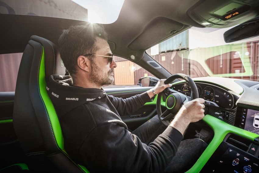 2022 Brabus Porsche Taycan Turbo S - Interior Wallpaper 850x567 #50