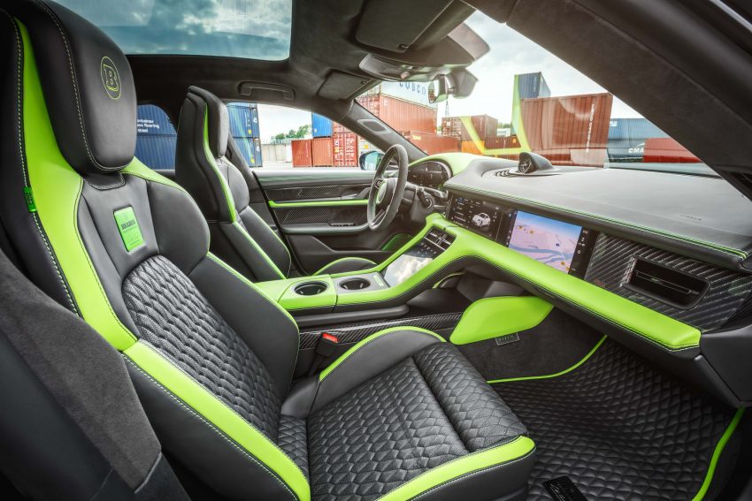 2022 Brabus Porsche Taycan Turbo S - Interior Wallpaper 850x567 #68