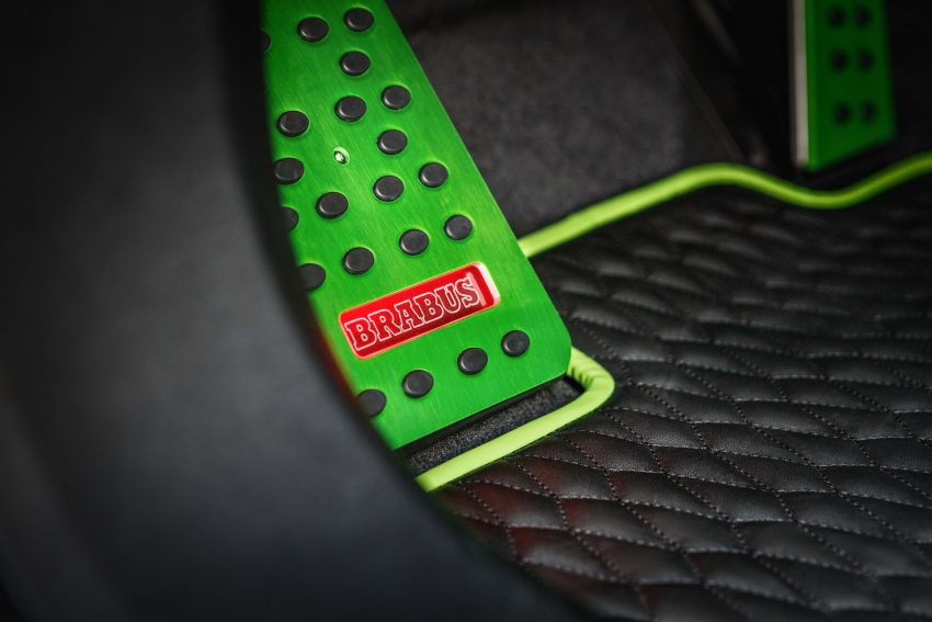 2022 Brabus Porsche Taycan Turbo S - Pedals Wallpaper 850x567 #64