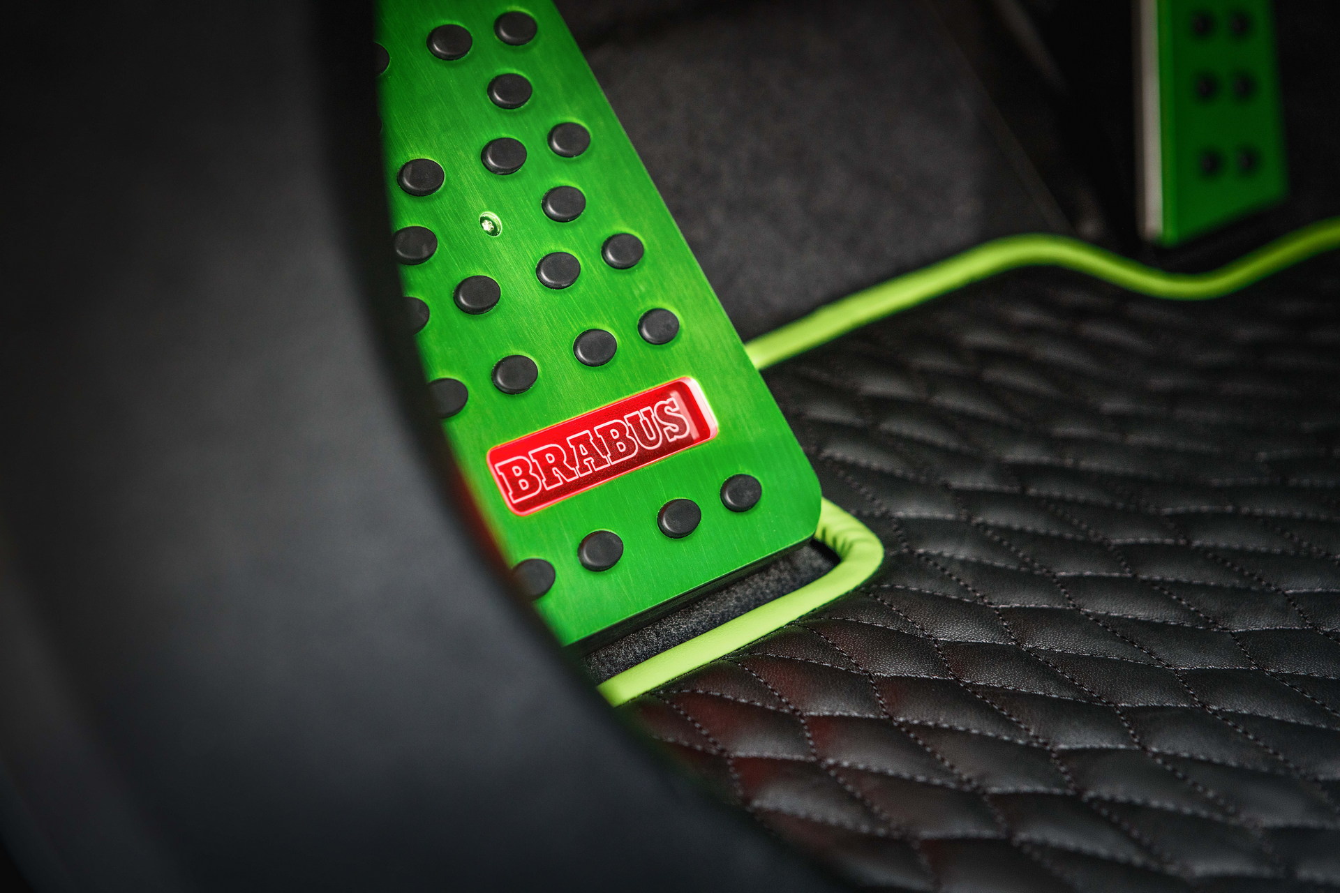 Download 2022 Brabus Porsche Taycan Turbo S - Pedals HD Wallpaper 1920x1280 #64