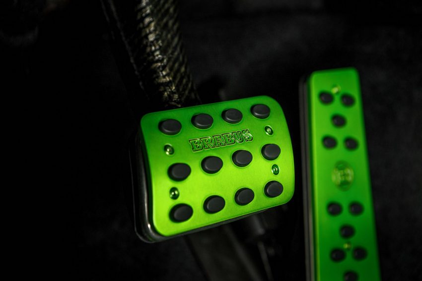 2022 Brabus Porsche Taycan Turbo S - Pedals Wallpaper 850x567 #66