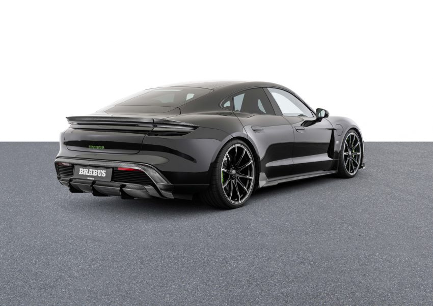 2022 Brabus Porsche Taycan Turbo S - Rear Three-Quarter Wallpaper 850x602 #33