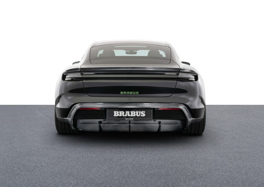 2022 Brabus Porsche Taycan Turbo S - Rear Wallpaper 850x602 #35