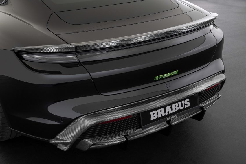 2022 Brabus Porsche Taycan Turbo S - Rear Wallpaper 850x567 #44