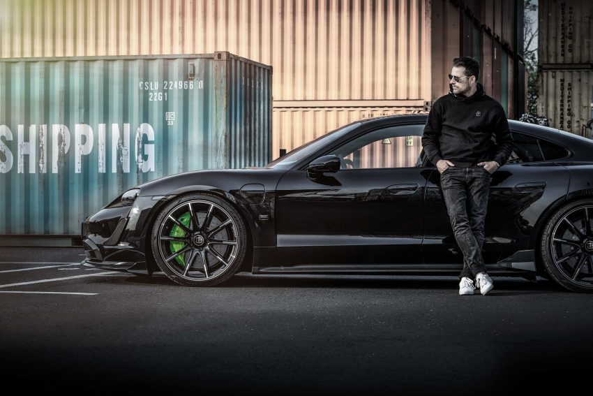 2022 Brabus Porsche Taycan Turbo S - Side Wallpaper 850x567 #13