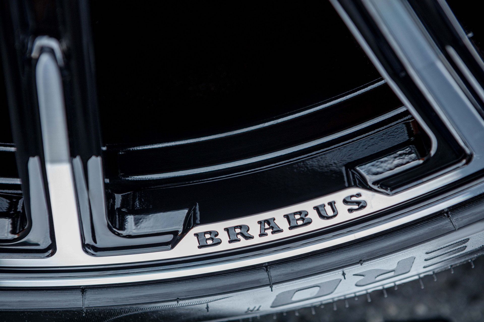 Download 2022 Brabus Porsche Taycan Turbo S - Wheel HD Wallpaper 1920x1280 #29
