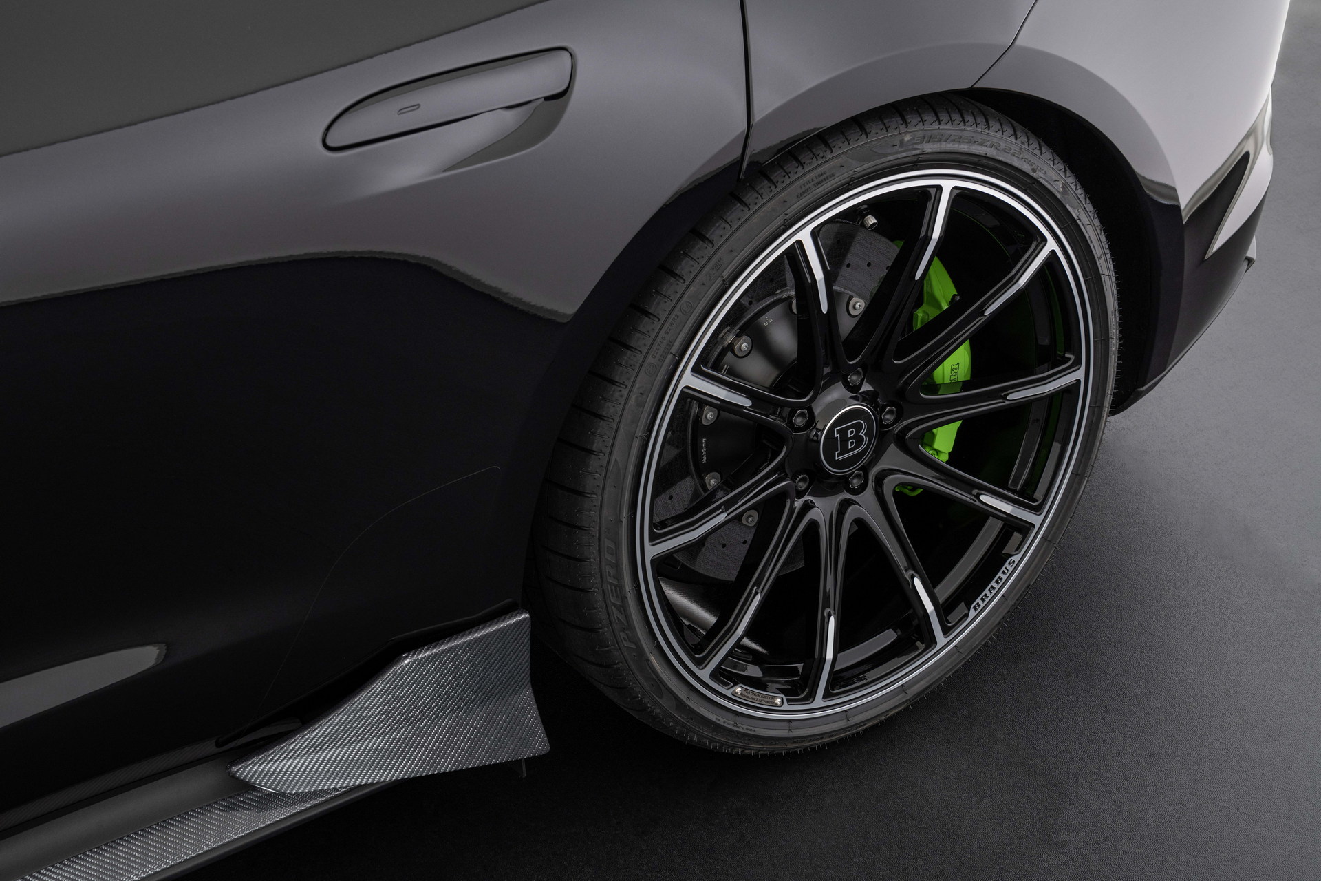 Download 2022 Brabus Porsche Taycan Turbo S - Wheel HD Wallpaper 1920x1280 #39