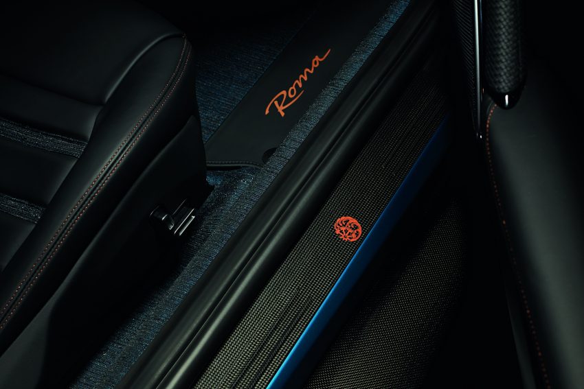 2022 Ferrari Roma for Cool Hunting - Door Sill Wallpaper 850x567 #5