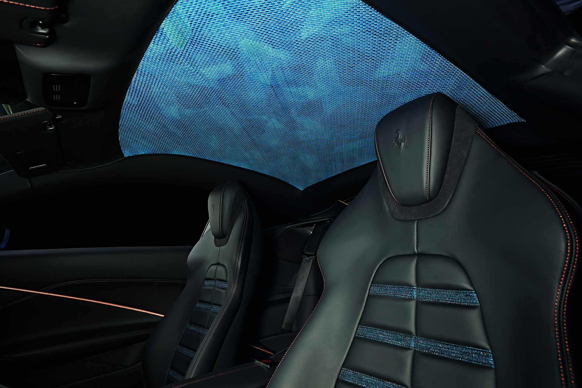 Download 2022 Ferrari Roma for Cool Hunting - Panoramic Roof HD Wallpaper 1920x1280 #6