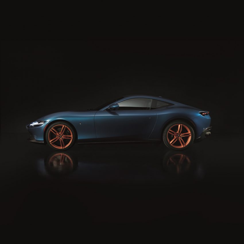 2022 Ferrari Roma for Cool Hunting - Side Wallpaper 850x850 #3