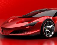 2022 Ferrari SP48 Unica - Design Sketch Wallpaper 190x150