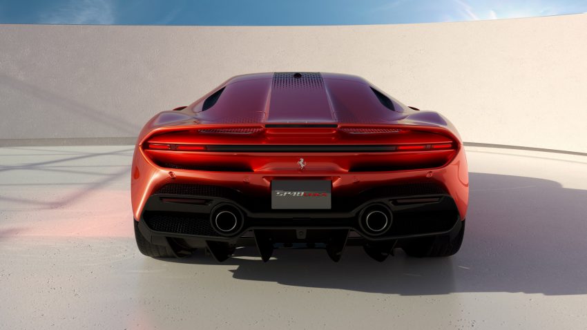2022 Ferrari SP48 Unica - Rear Wallpaper 850x478 #4