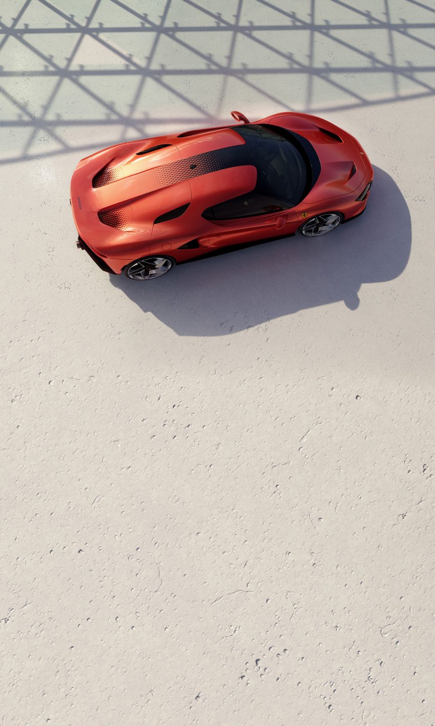 2022 Ferrari SP48 Unica - Top Phone Wallpaper 850x1417 #11
