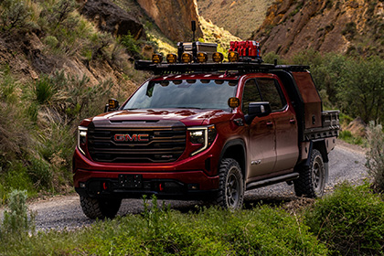 Download 2022 GMC Sierra 1500 AT4X Ultimate Overland Vehicle HD Wallpapers and Backgrounds