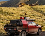 2022 GMC Sierra 1500 AT4X Ultimate Overland Vehicle - Rear Three-Quarter Wallpaper 190x150