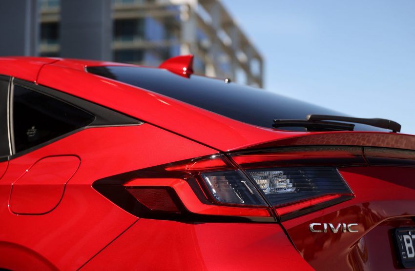 2022 Honda Civic Hatchback - AU version - Tail Light Wallpaper 850x556 #56